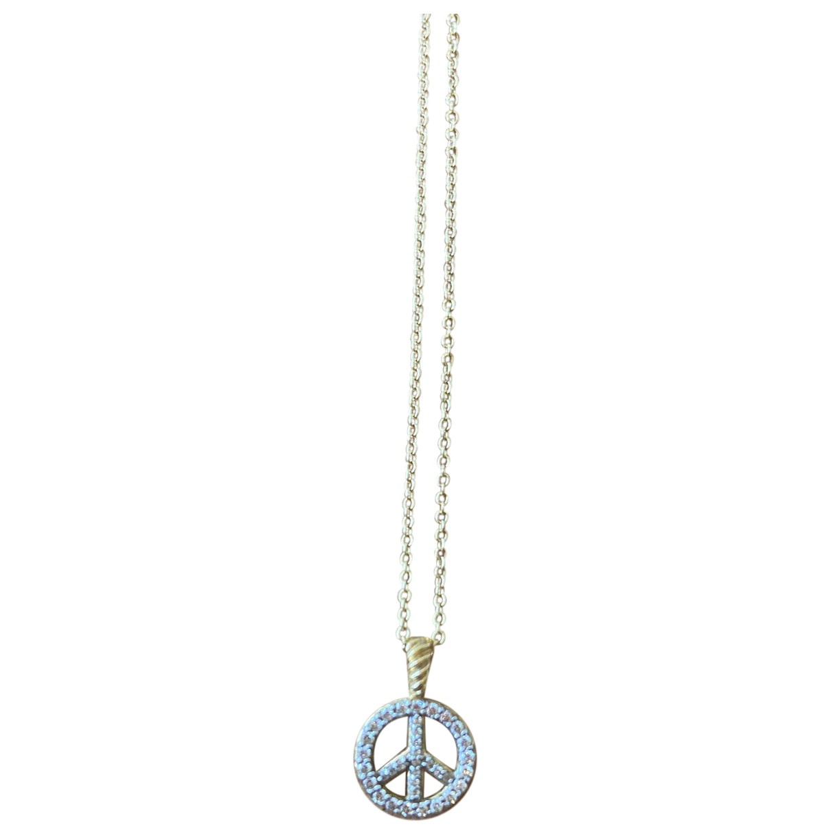 Yellow gold necklace David Yurman Gold 